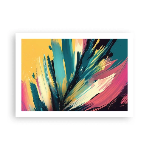 Poster - Compoziția - o explozie de bucurie - 70x50 cm