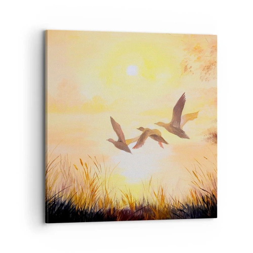 Tablou pe pânză - Începutul unei lungi călătorii - 70x70 cm