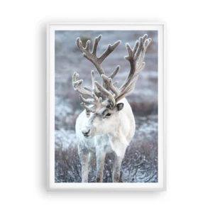 Poster în ramă albă - Portret la soare - 70x100 cm