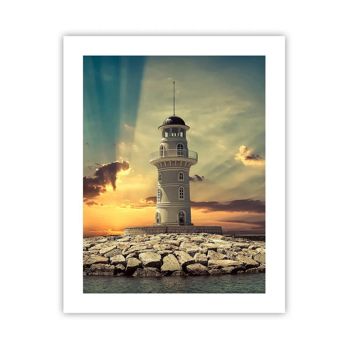 Poster - Lumină - Bunătate - Frumusețe - 40x50 cm