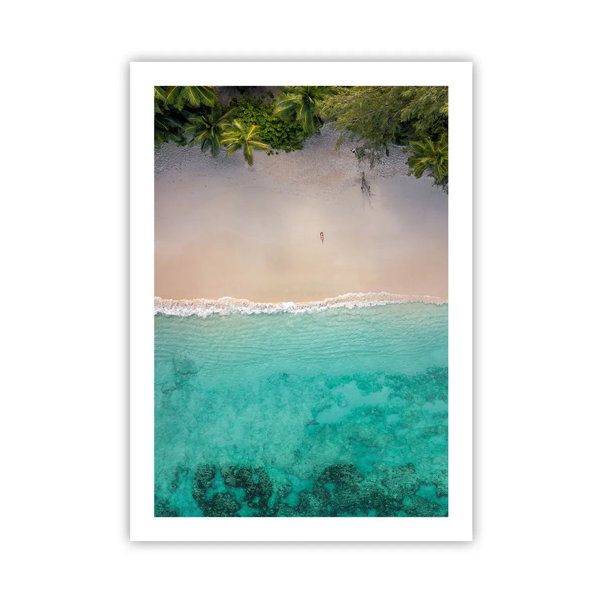 Poster - Plaja din paradis - 50x70 cm