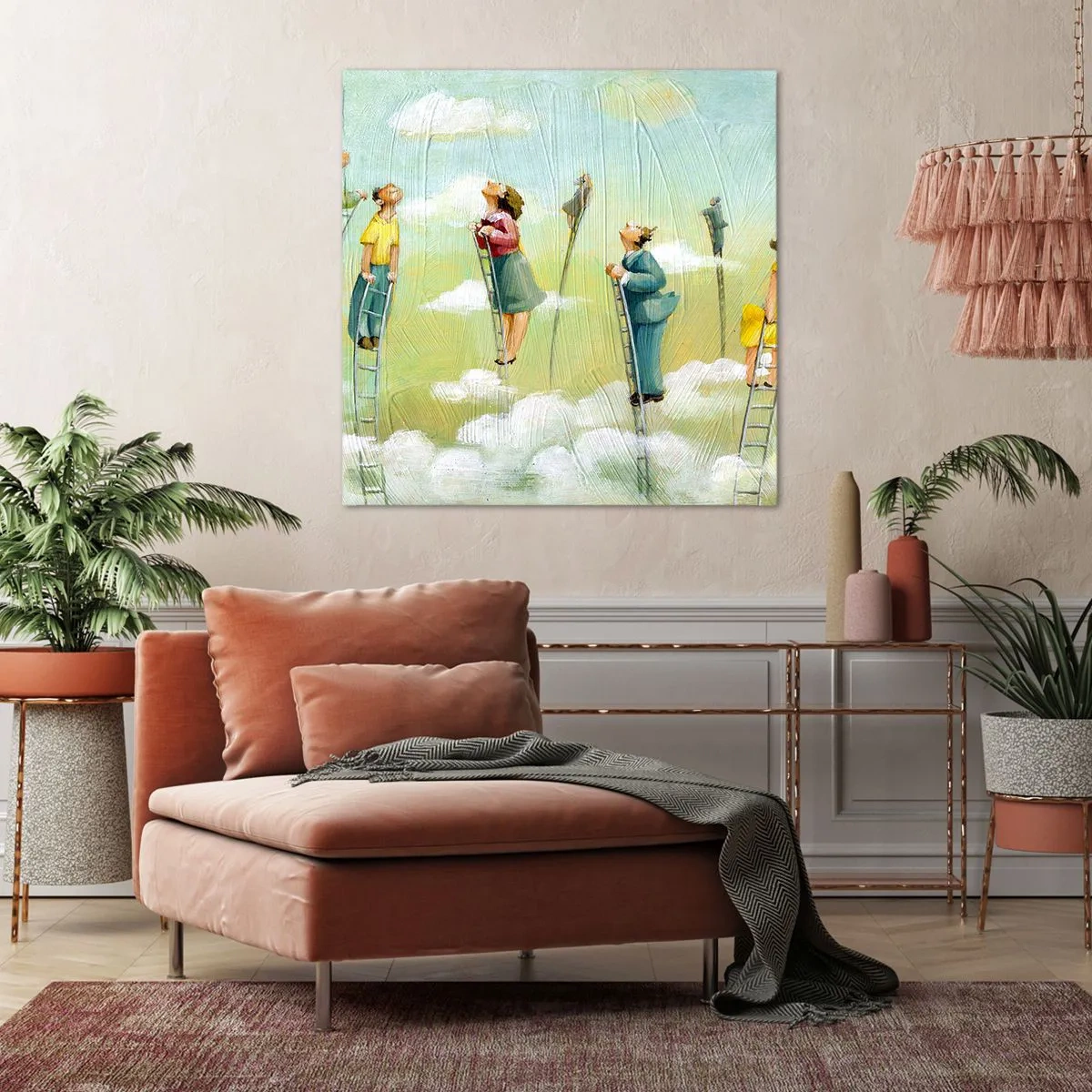 Tablou pe pânză - Urmează-ți visul - 70x70 cm