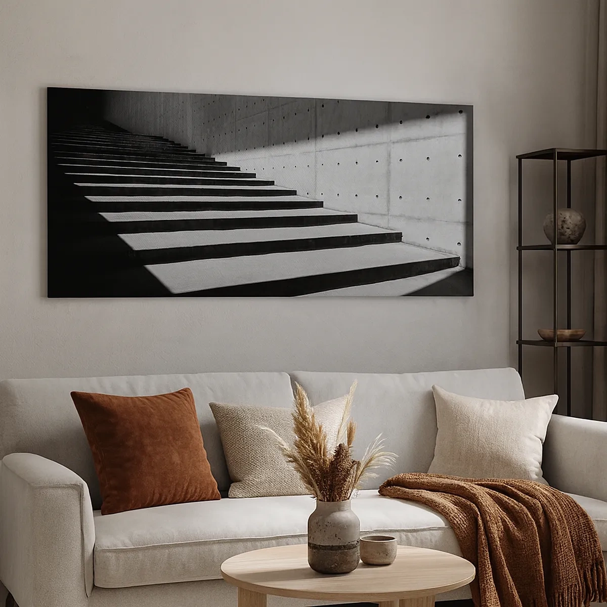 Tablou pe pânză - Frumusețea brută a modernismului - 30x30 cm