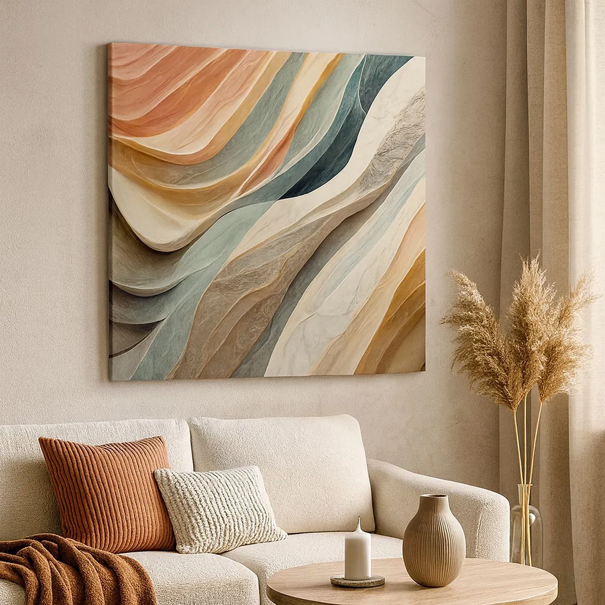 Tablou pe pânză - Momentul dinaintea schimbării - 30x30 cm