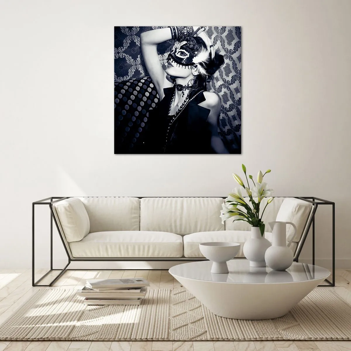 Tablou pe sticlă - Decorațiuni, ornamente, modele... - 60x60 cm