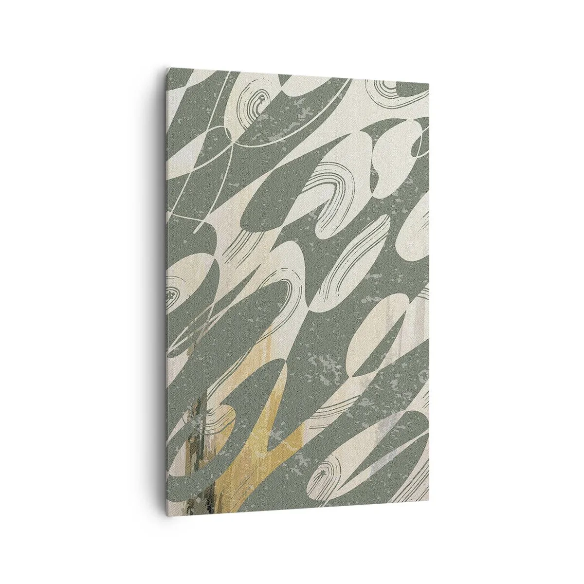 Tablou pe pânză - Abstracție ritmică - 80x120 cm