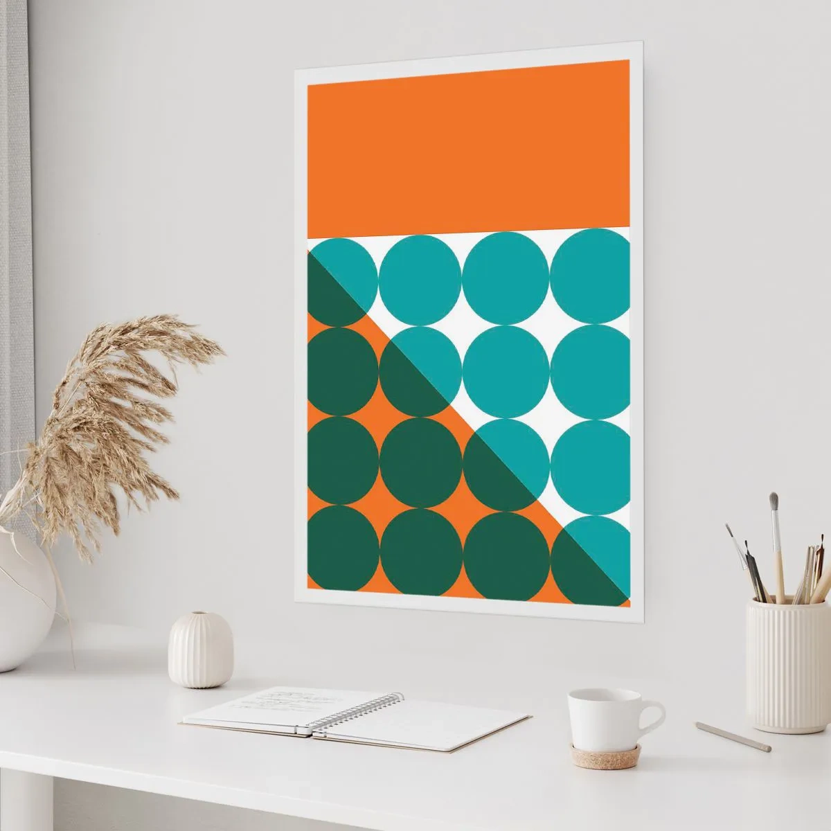 Poster - Sus și pe diagonală - 40x50 cm