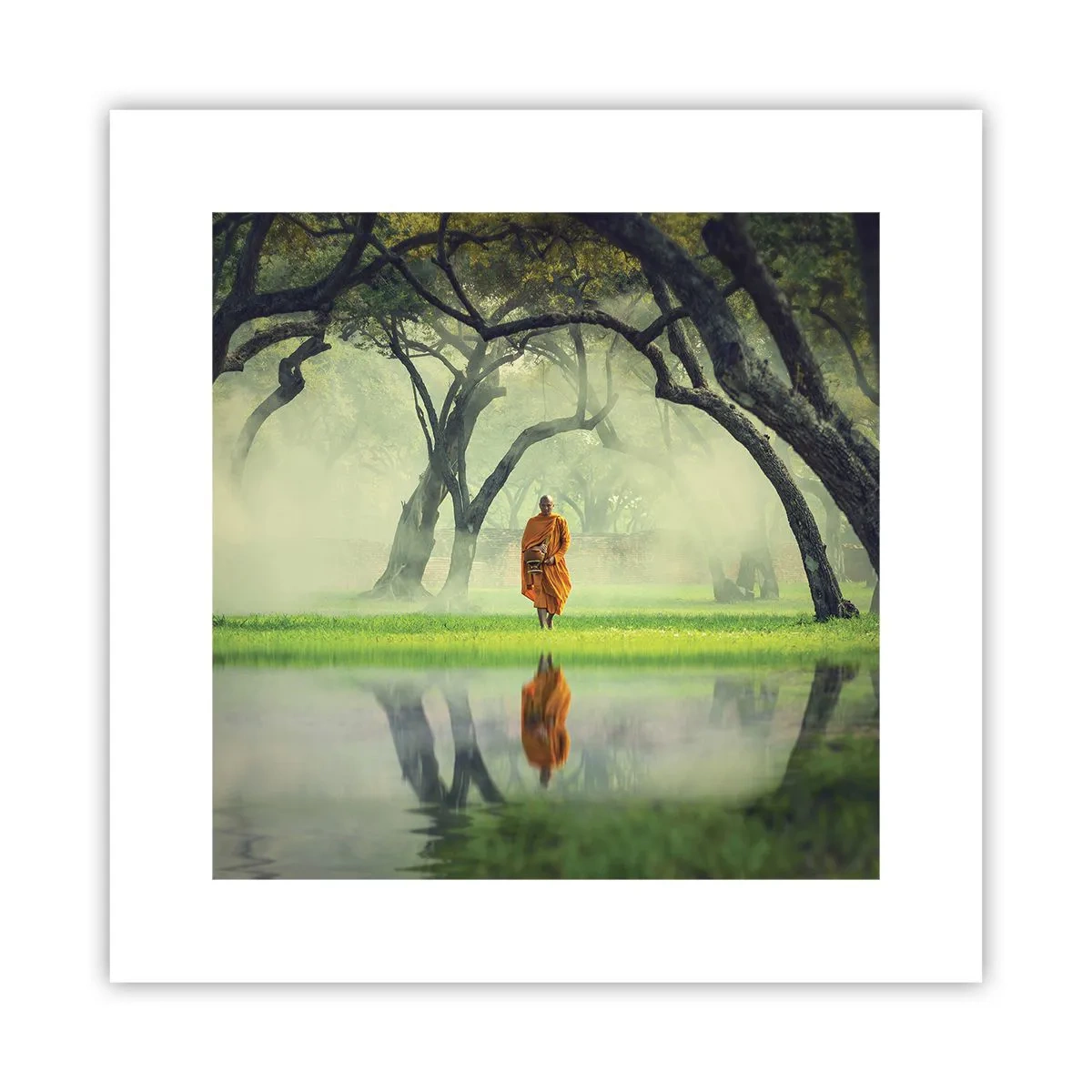 Poster - Pe drumul spre iluminare - 30x30 cm