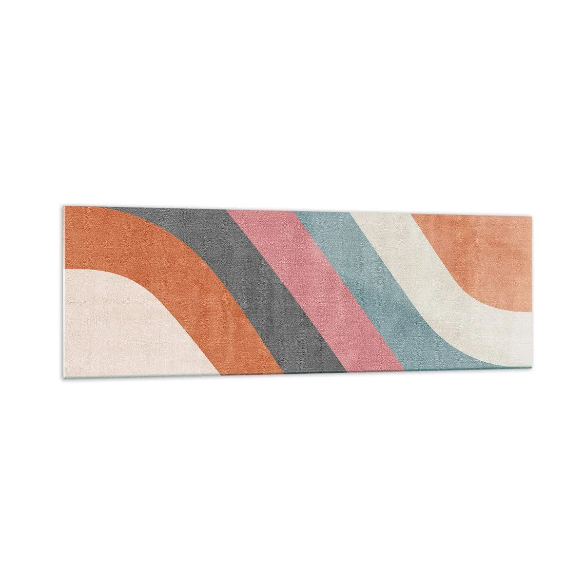 Tablou pe sticlă - Compoziție diagonală - mișcare - 160x50 cm