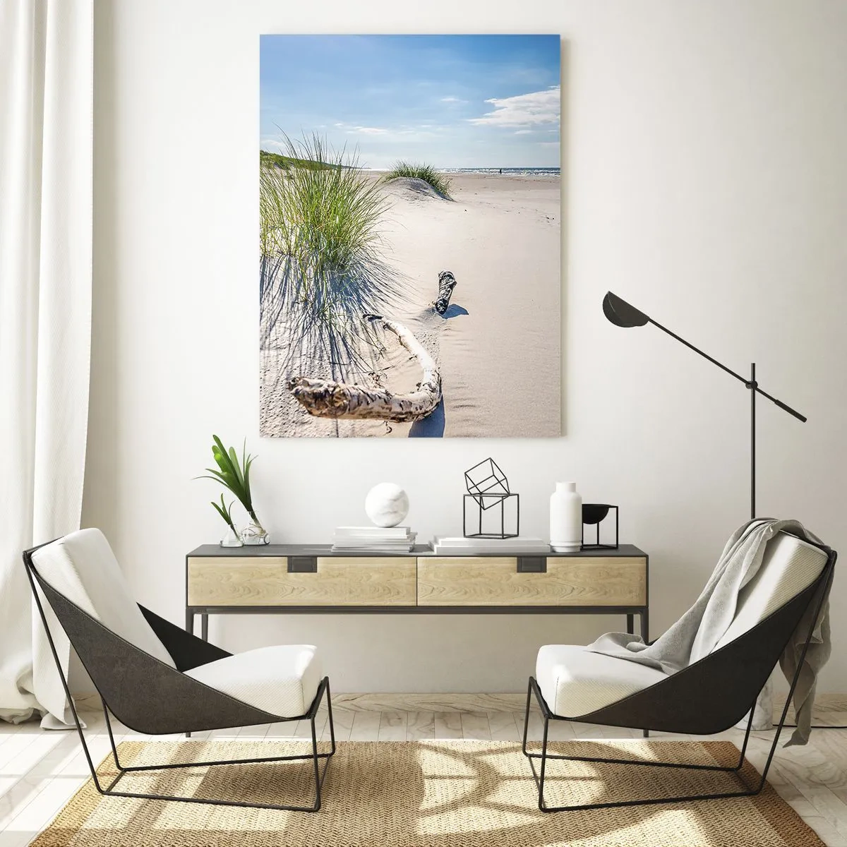 Tablou pe sticlă - Cea mai frumoasă? Baltică - 50x70 cm