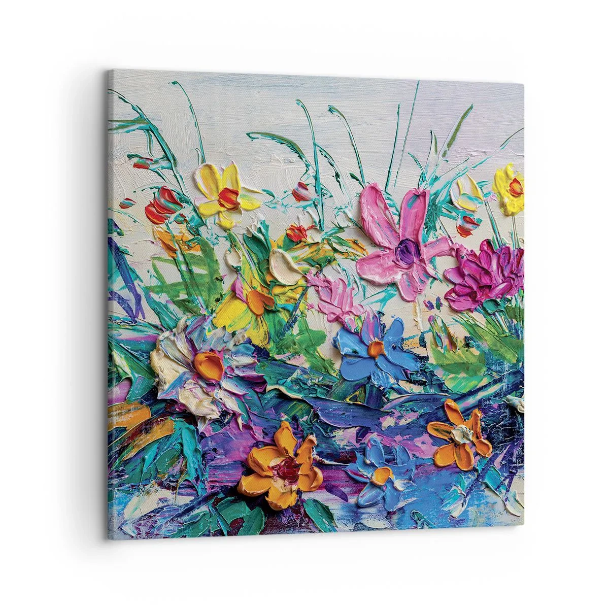 Tablou pe pânză - Nu este deloc o natură moartă - 50x50 cm