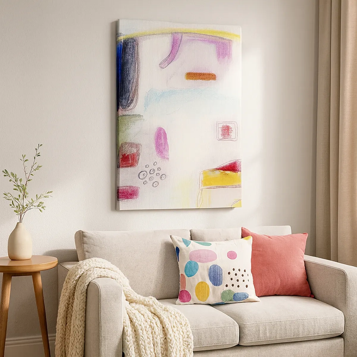 Tablou pe pânză - Mai mult convexă decât concavă sau plată - 50x70 cm