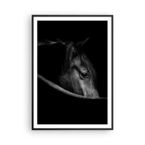 Poster în ramă neagră - Prințul negru - 70x100 cm