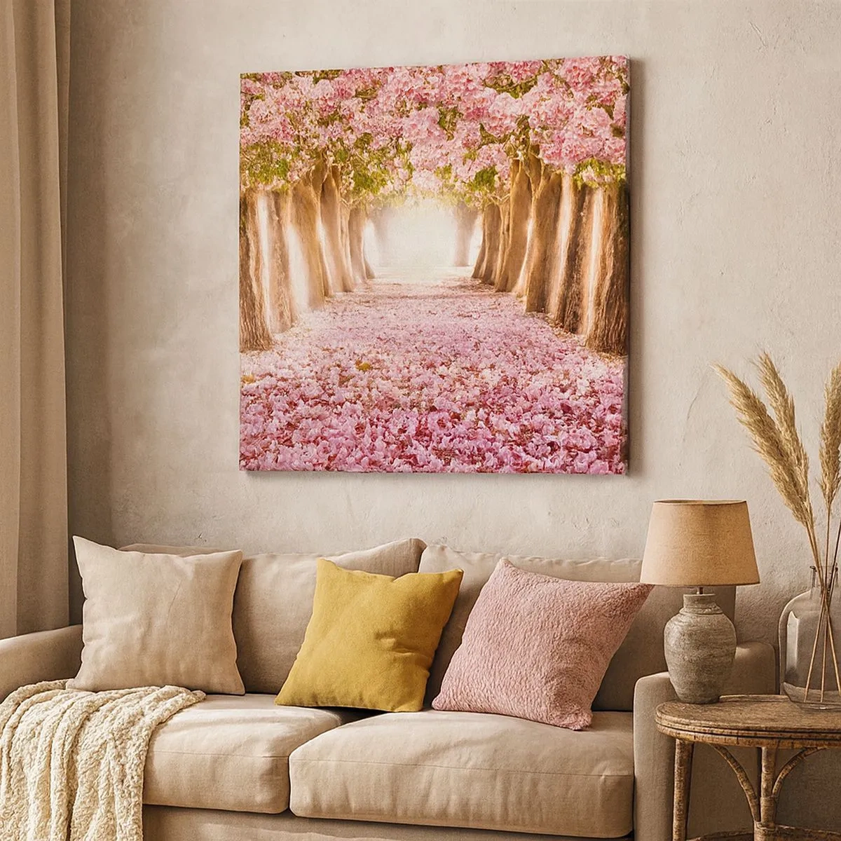 Tablou pe pânză - Drumul spre paradis - 30x30 cm