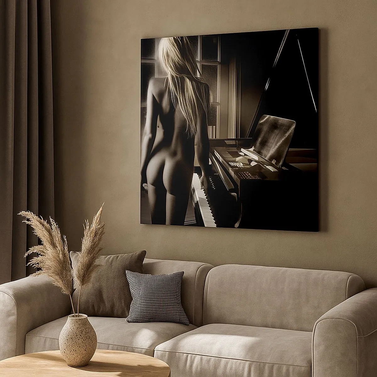 Tablou pe pânză - Armonia perfectă a serii - 30x30 cm