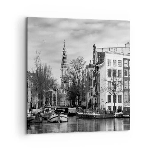 Tablou pe pânză - Amsterdam vibes - 50x50 cm