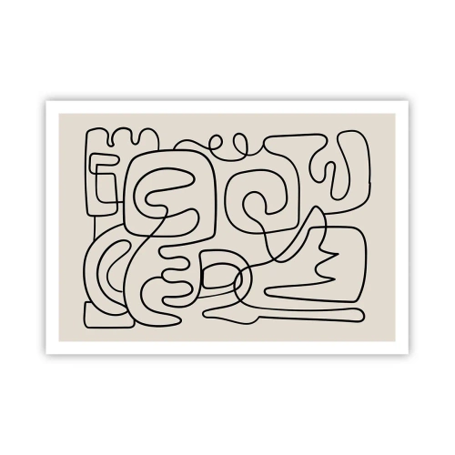 Poster - Pe traseu - 100x70 cm