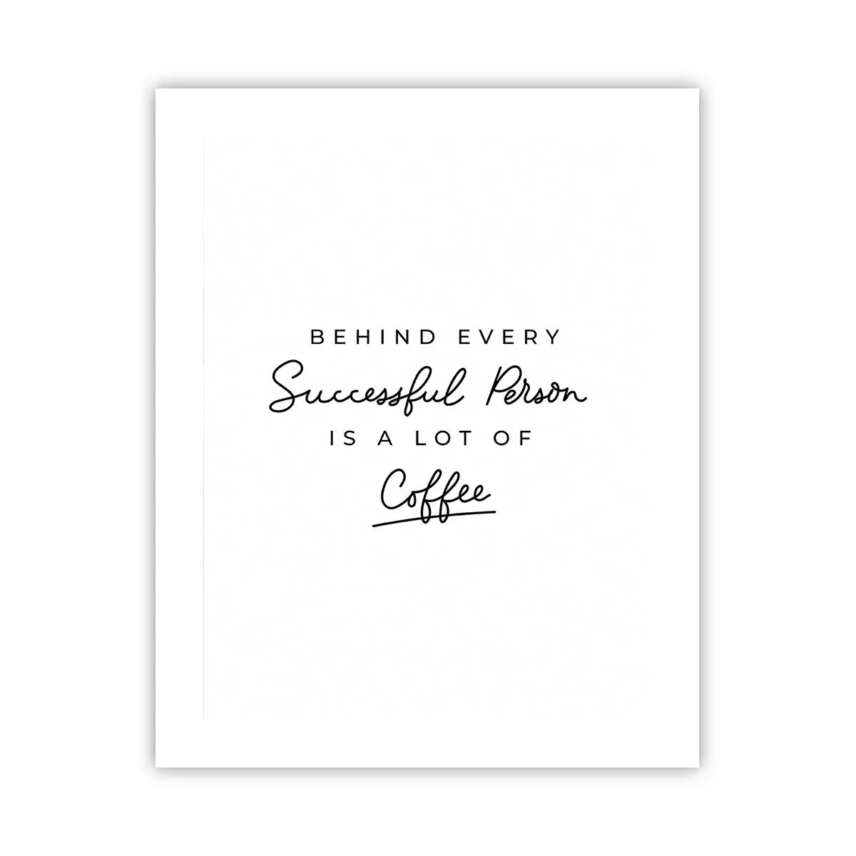 Poster - Secretul succesului - 40x50 cm