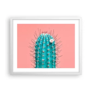 Poster în ramă albă - Doar privește - 50x40 cm