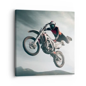 Tablou pe pânză - Nu există distracție fără risc - 30x30 cm