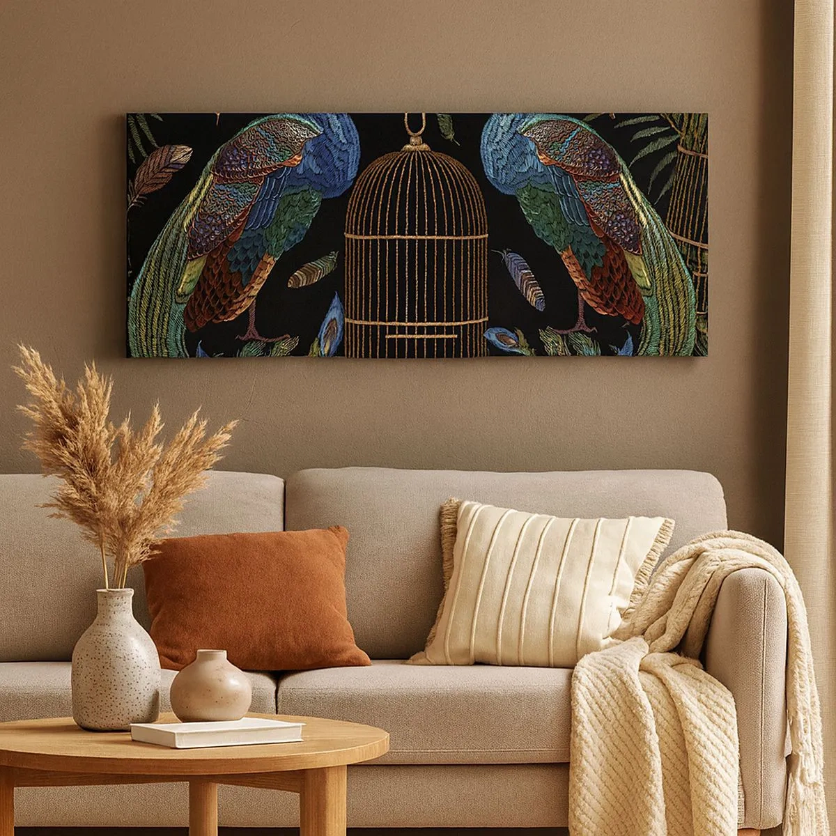 Tablou pe pânză - În veșmânt regal - 100x40 cm