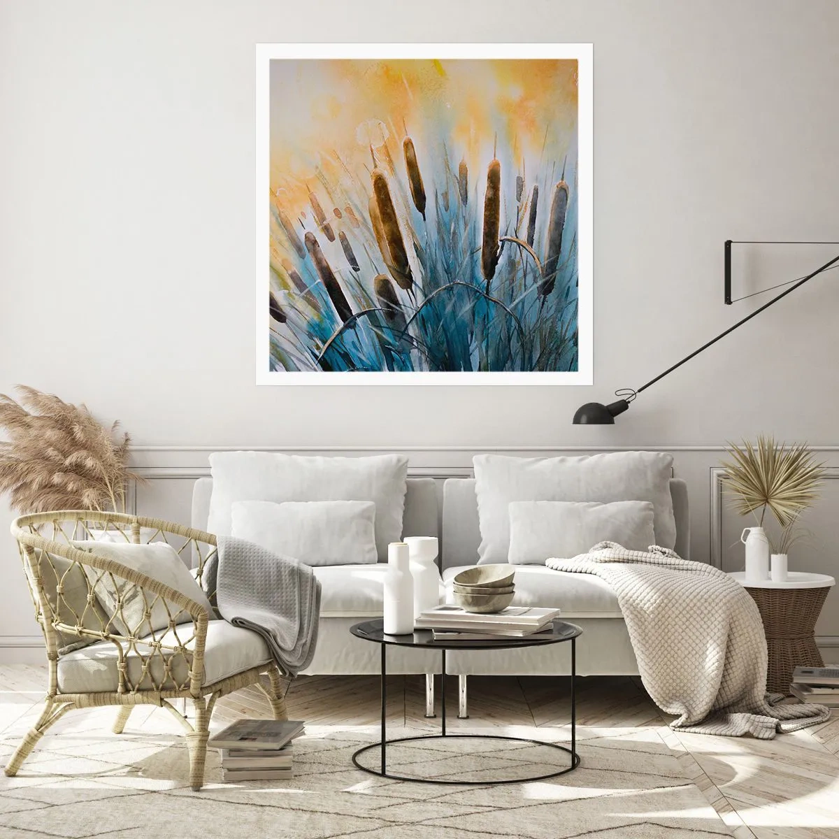 Poster - Răcoarea apei, căldura soarelui - 40x40 cm