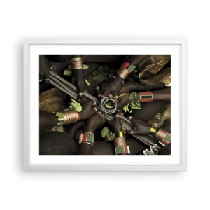 Poster în ramă albă - Împreună - 50x40 cm