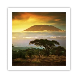 Poster - Visul unui călător - 50x50 cm