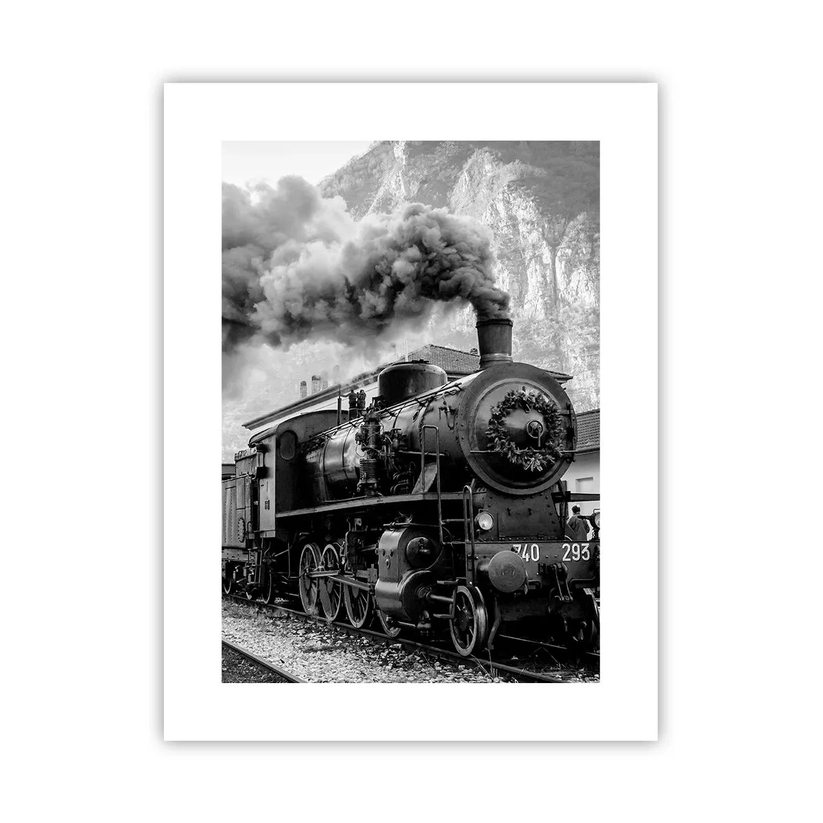 Poster - La gară... - 30x40 cm