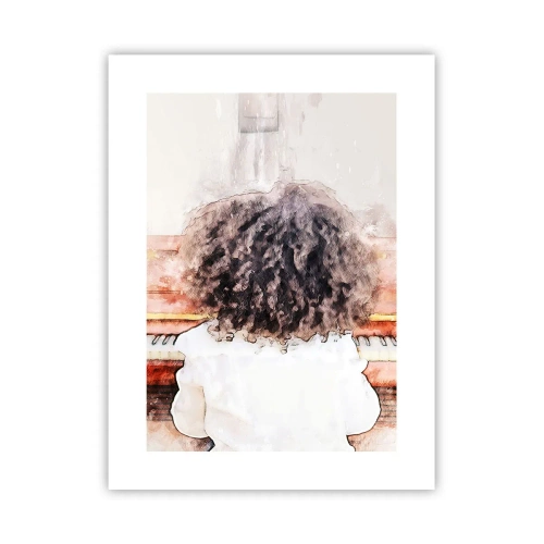 Poster - Într-o lume a muzicii - 30x40 cm