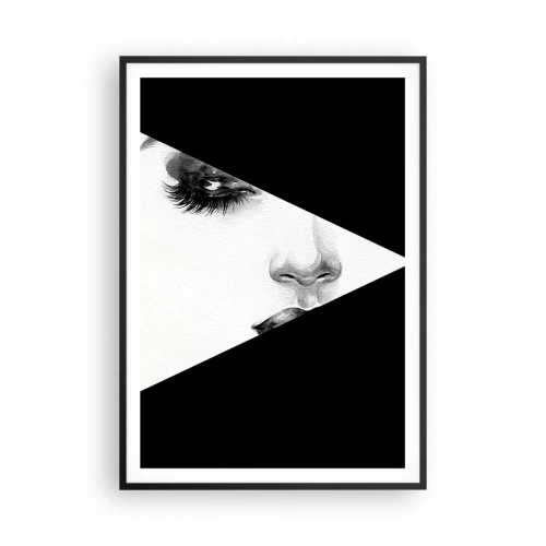 Poster în ramă neagră - Mereu nedescoperită - 70x100 cm