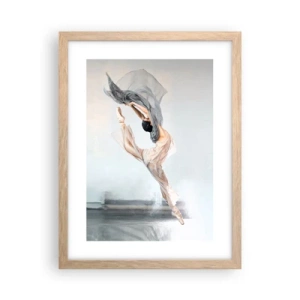 Poster în ramă de stejar deschis - În exaltare de dans - 30x40 cm
