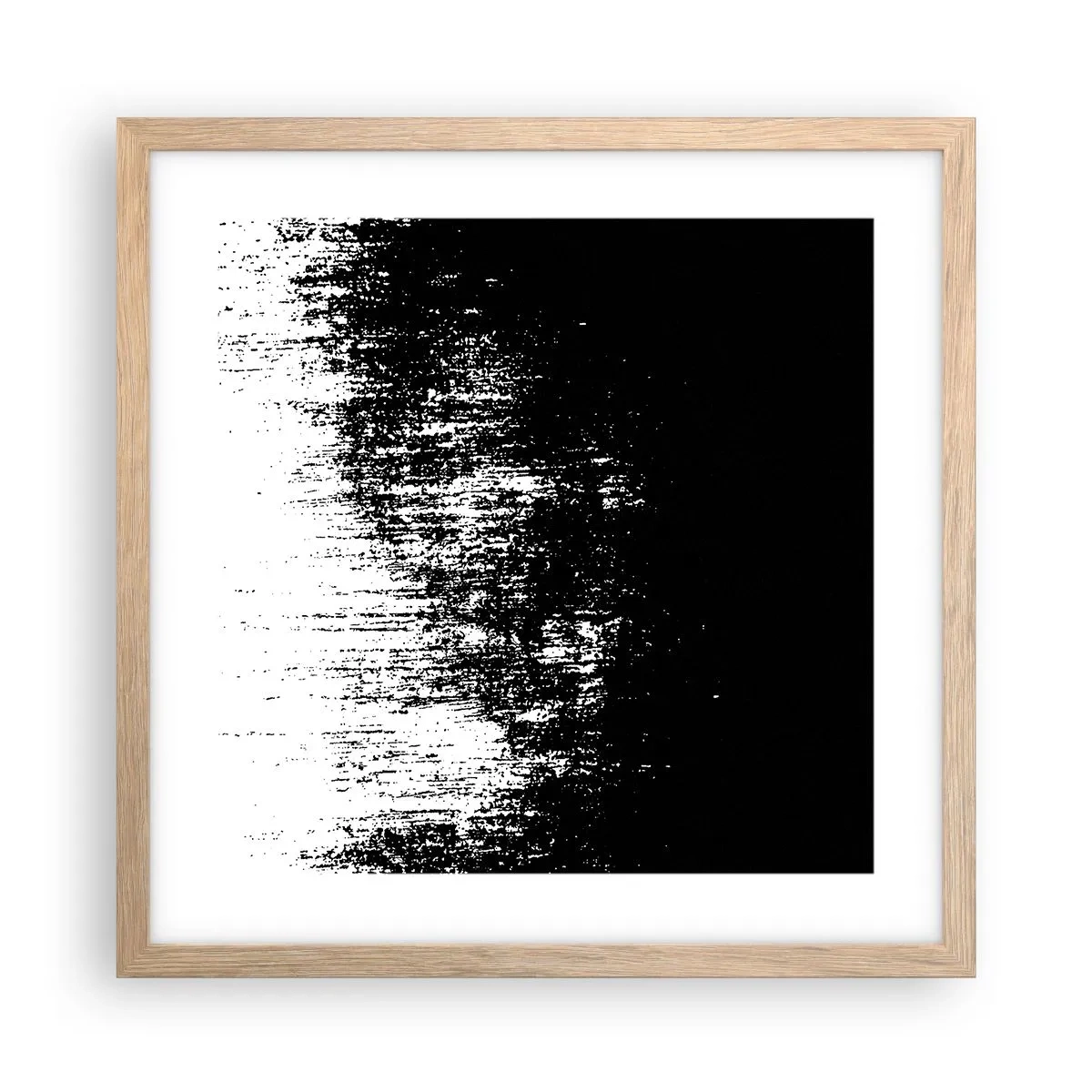 Poster în ramă de stejar deschis - Iar câștigătorul este... - 40x40 cm