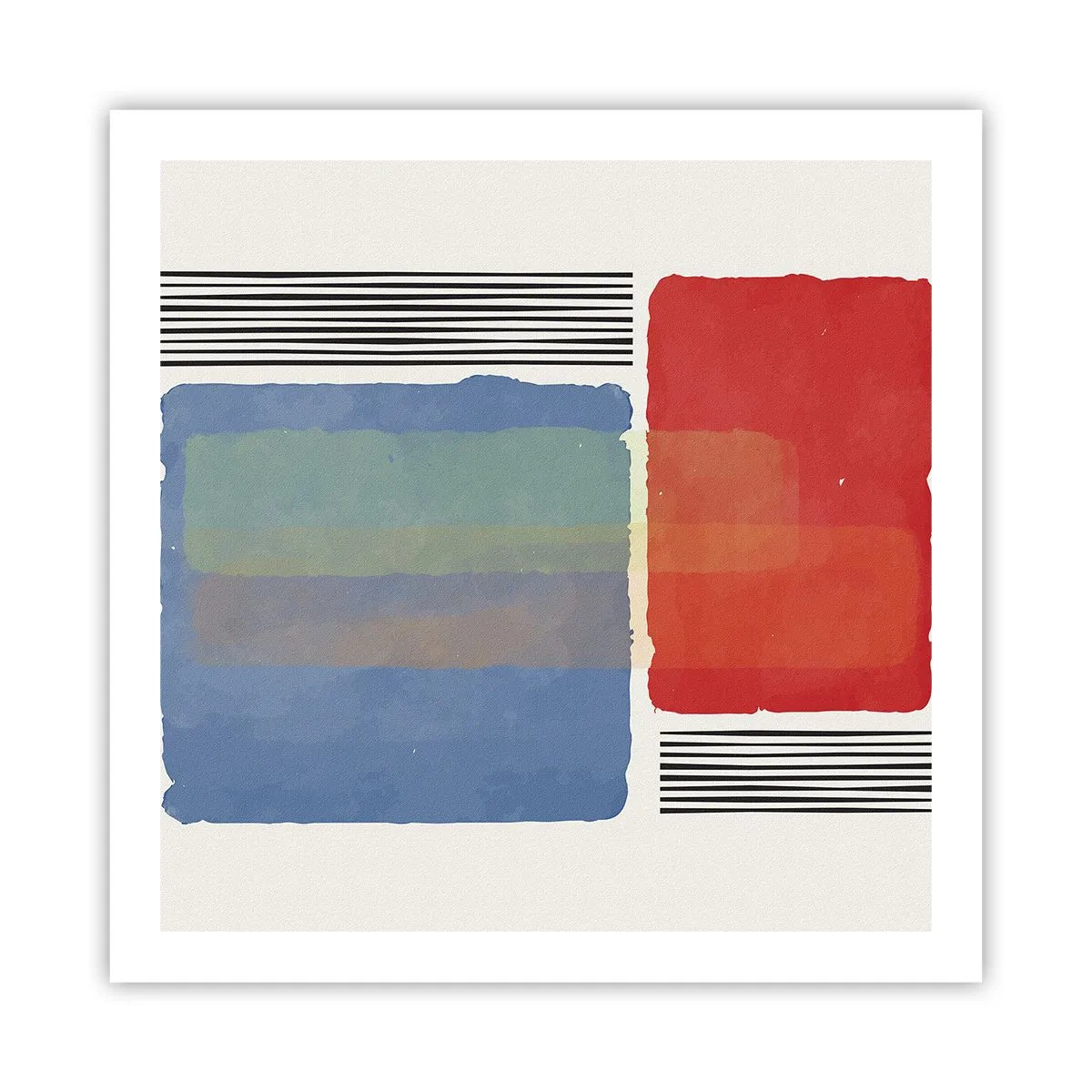 Poster - Spiritul și litera geometriei - 60x60 cm