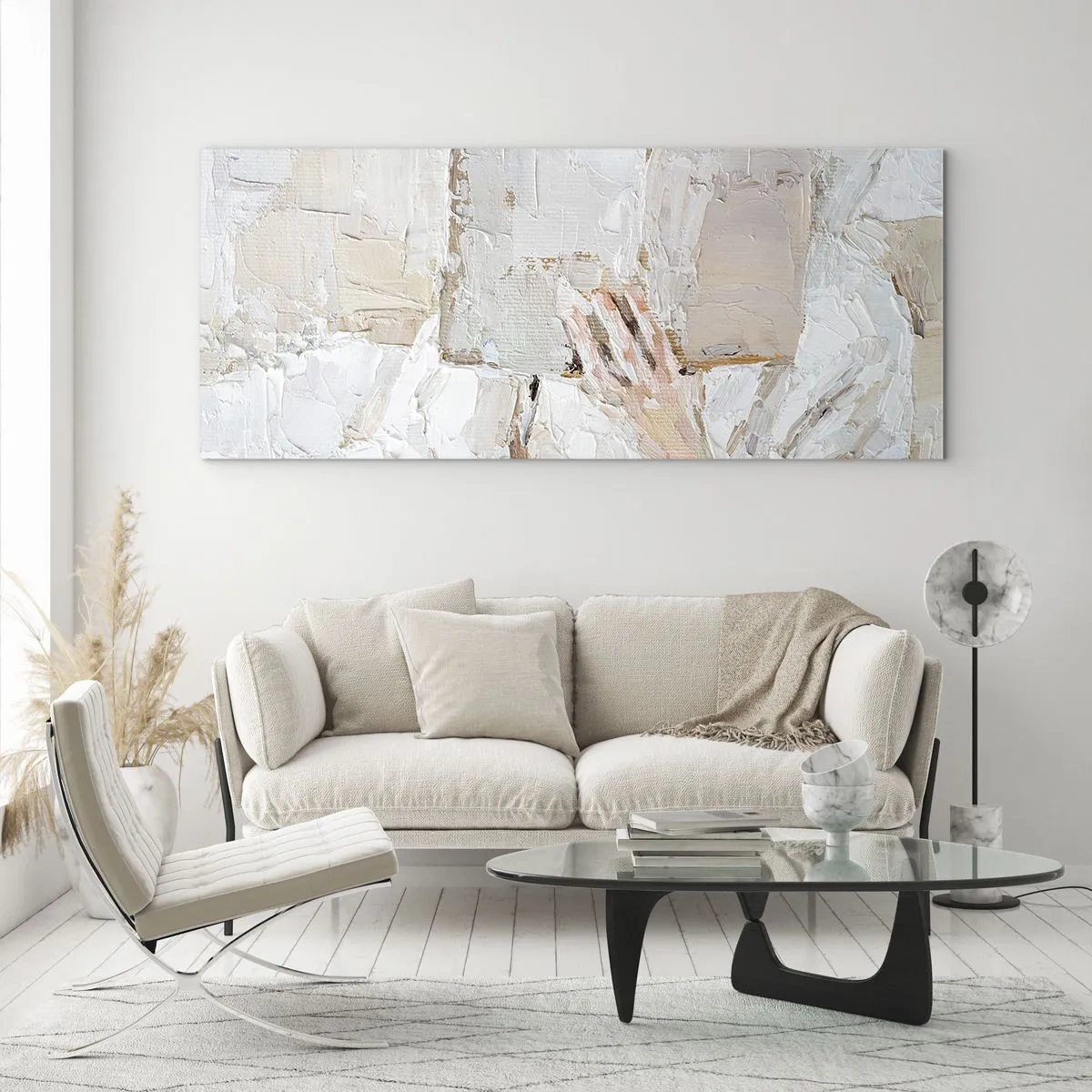 Tablou pe sticlă - Într-o altă lume - 100x40 cm