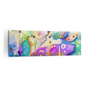 Tablou pe pânză - Fără cuvinte! - 160x50 cm