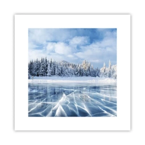 Poster - O priveliște orbitoare și cristalină - 30x30 cm