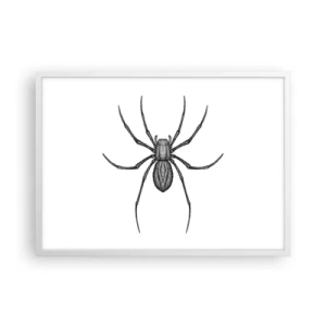 Poster în ramă albă - Precizie tulburătoare - 70x50 cm