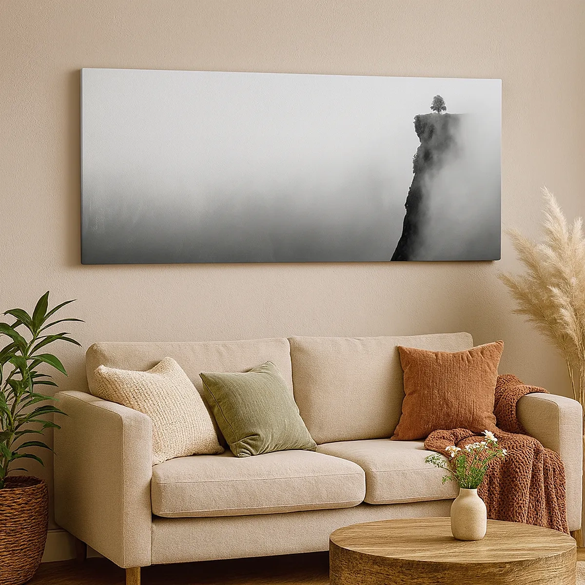 Tablou pe pânză - La capătul lumii - 30x30 cm