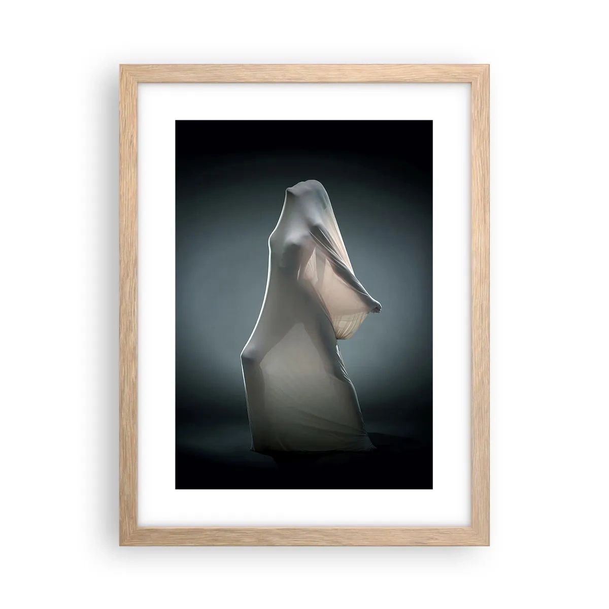 Poster în ramă de stejar deschis - Dorințe ascunse - 30x40 cm