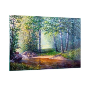 Tablou pe sticlă - Cadru idilic - 120x80 cm
