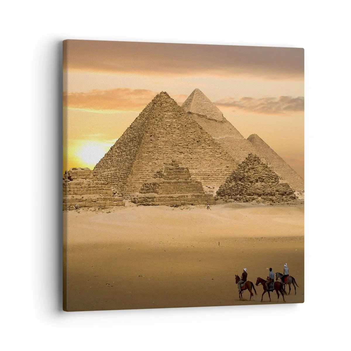 Tablou pe pânză - Neschimbat de mii de ani - 40x40 cm