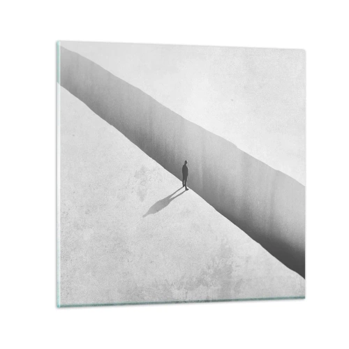 Tablou pe sticlă - Obiectiv clar - 70x70 cm