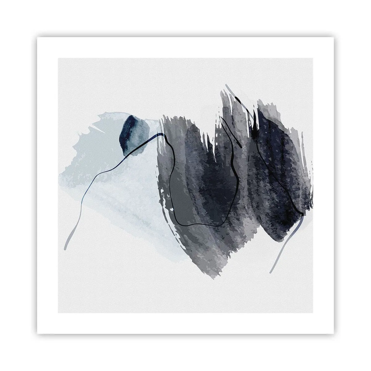 Poster - Intensitate și mișcare - 50x50 cm