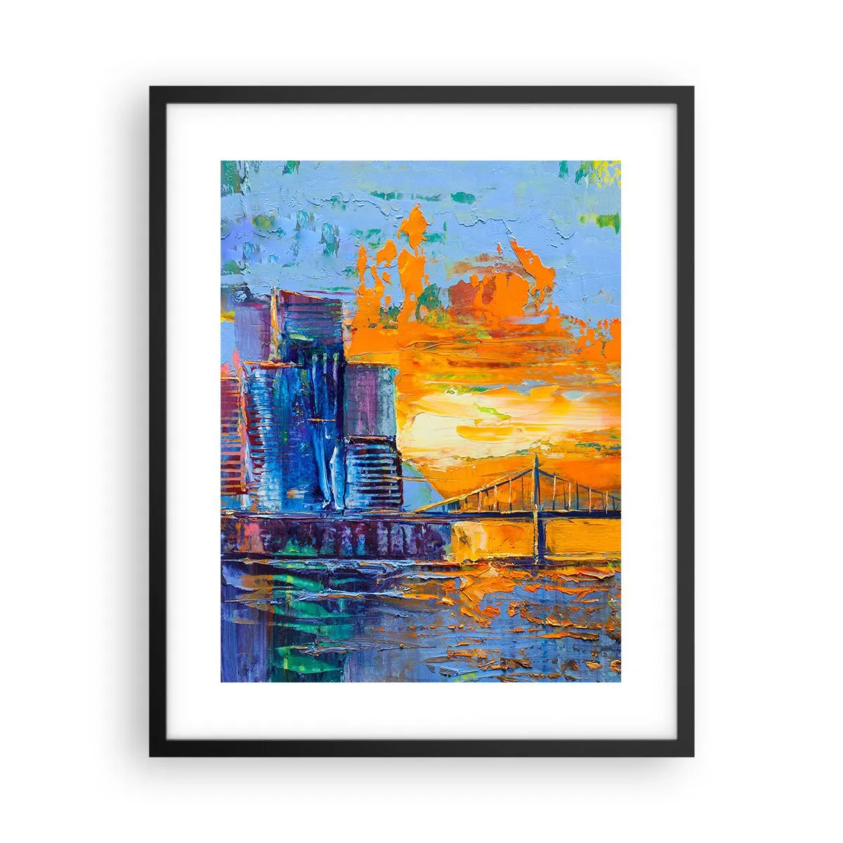 Poster în ramă neagră - Cultură și natură - 40x50 cm