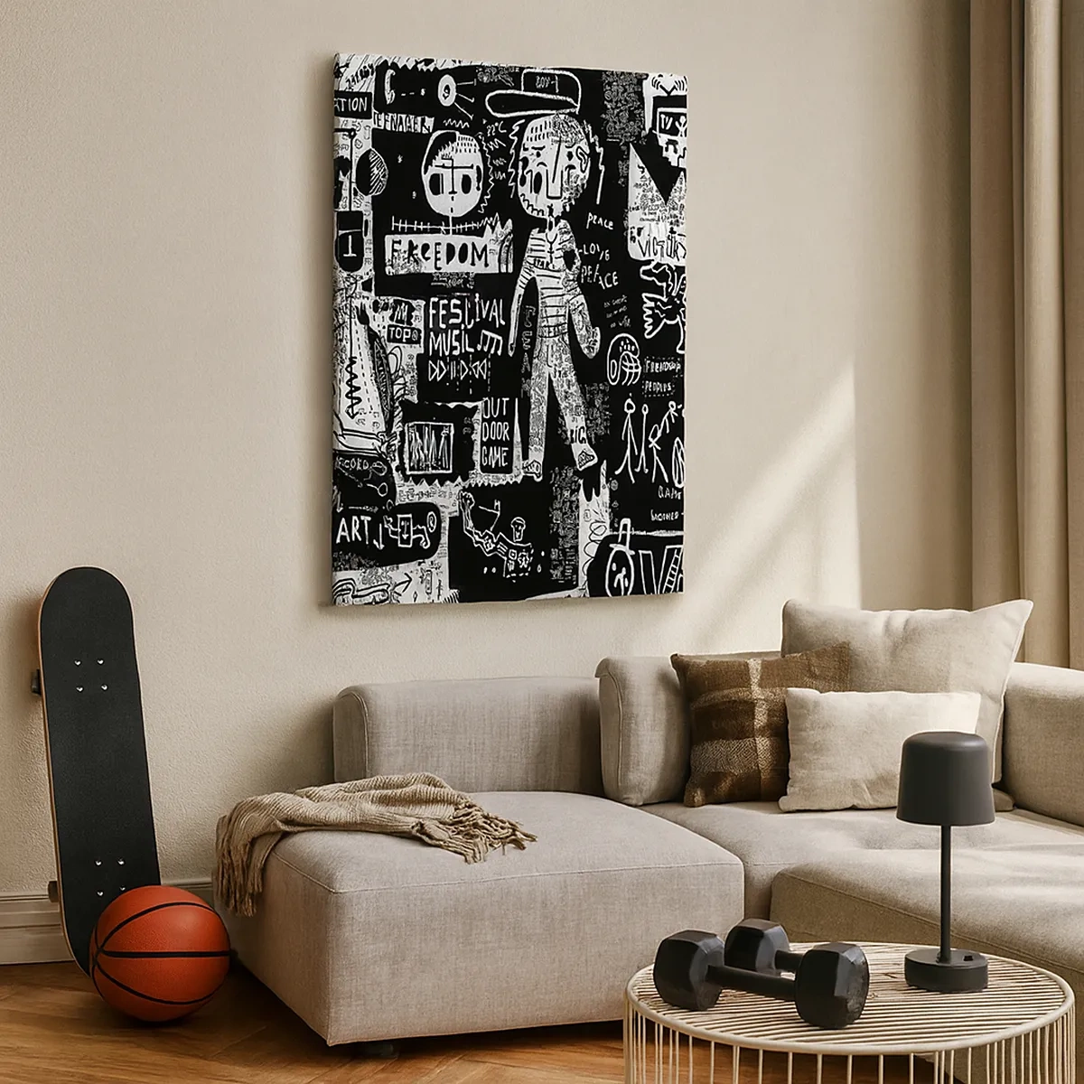 Tablou pe pânză - Tinerețea duhovnicească a legii și a bucuriei - 50x70 cm