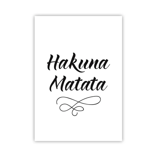 Poster - Cel mai bun sfat - 70x100 cm