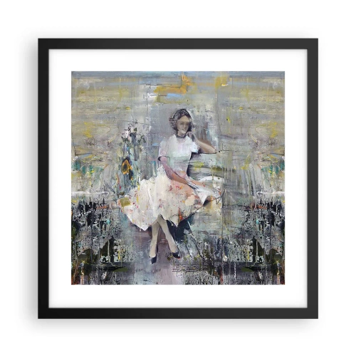 Poster în ramă neagră - Clasică și modernă - 40x40 cm