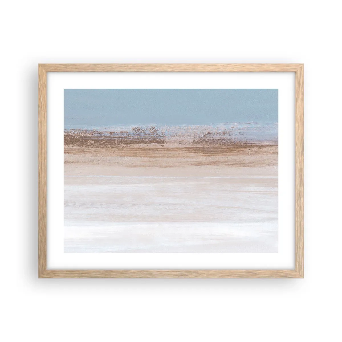 Poster în ramă de stejar deschis - Un peisaj ambiguu - 50x40 cm