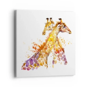 Tablou pe pânză - Prietenie sau dragoste - 40x40 cm